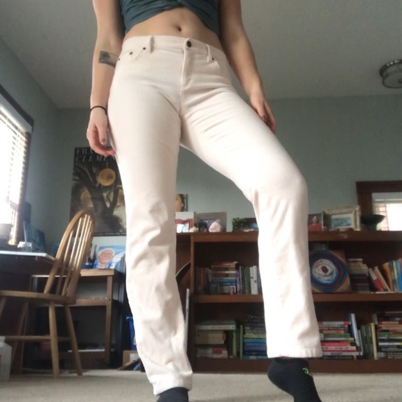 White bootcut corduroys - Picture 4 of 4